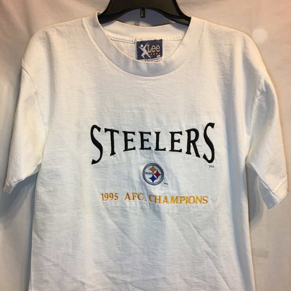 VTG Steelers ‘95 AFC Championship tee men’s sz L